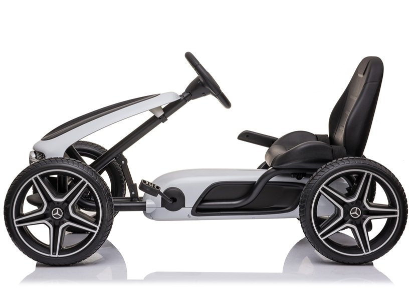 Go-kart na pedale Mercedes XMX610 - bijeli