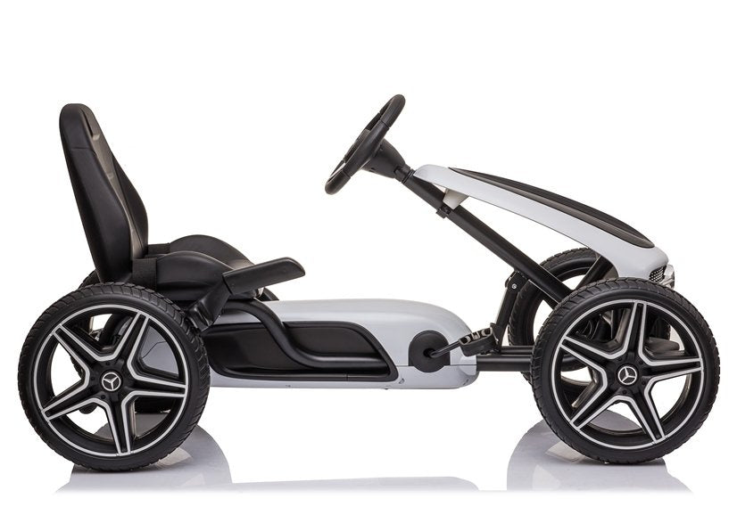 Go-kart na pedale Mercedes XMX610 - bijeli