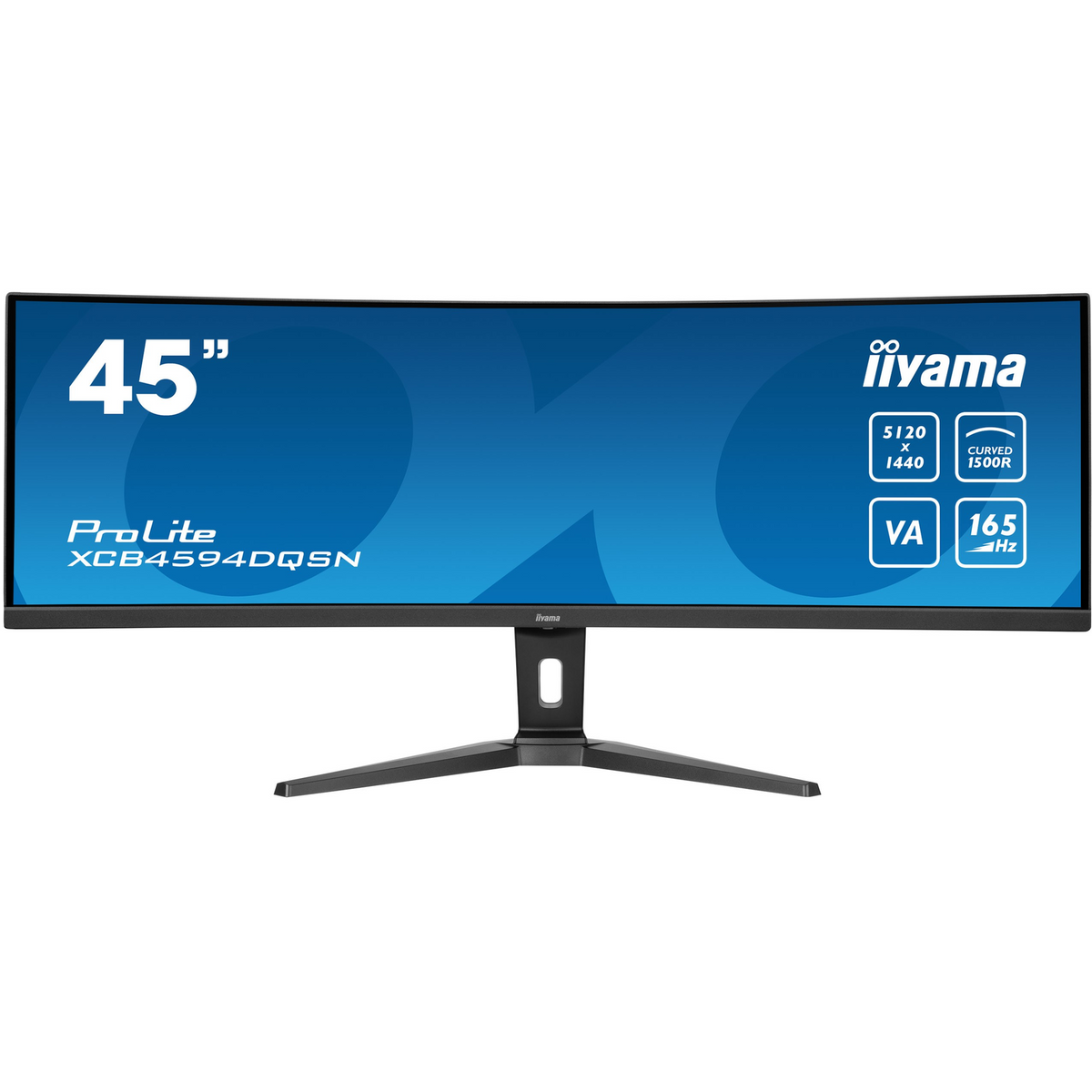 iiyama G-MASTER 45"LCD Curved Bus. UWQHD računalni monitor 114,3 cm (45") 5120 x 1440 pikseli Dual QHD LED Crno