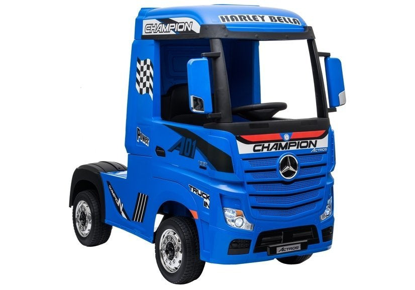 Kamion na akumulator Mercedes Actros 4x4 MP4- plavi/lakirani