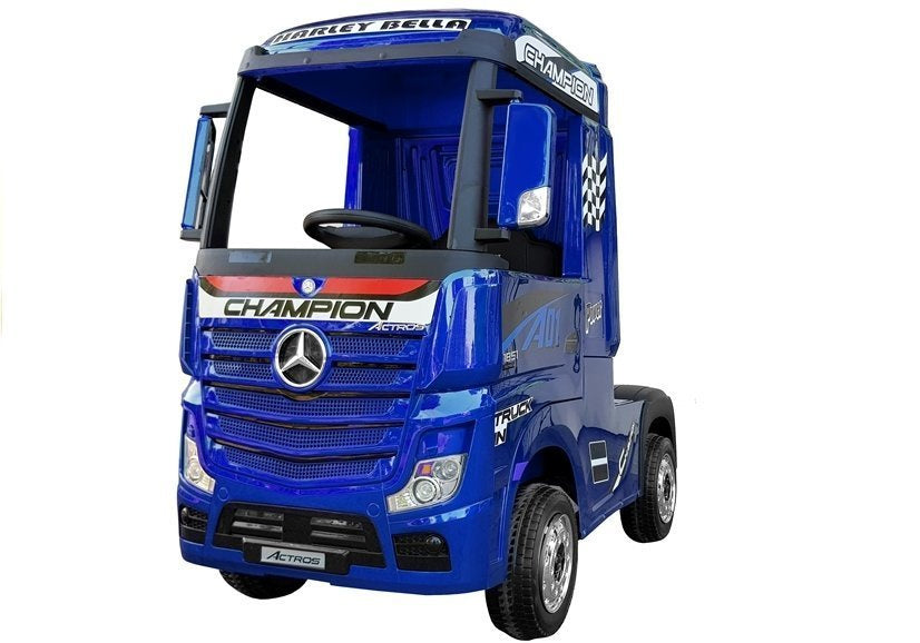Kamion na akumulator Mercedes Actros 4x4 MP4- plavi/lakirani