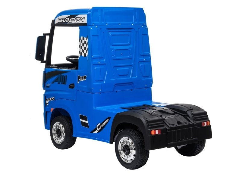 Kamion na akumulator Mercedes Actros 4x4 MP4- plavi/lakirani