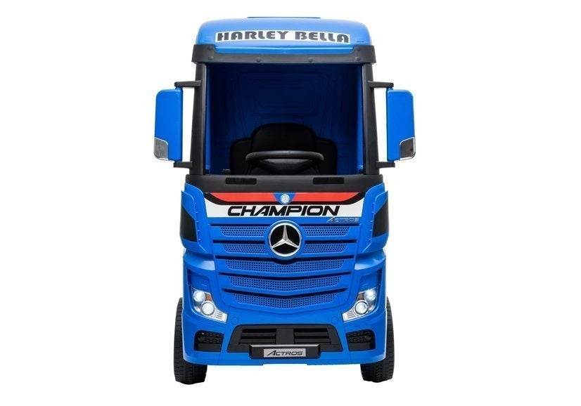 Kamion na akumulator Mercedes Actros 4x4 MP4- plavi/lakirani