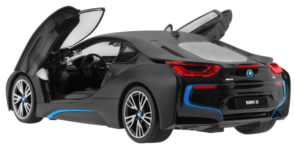 Licencirani auto na daljinsko upravljanje BMW i8 1:14 RASTAR - crni