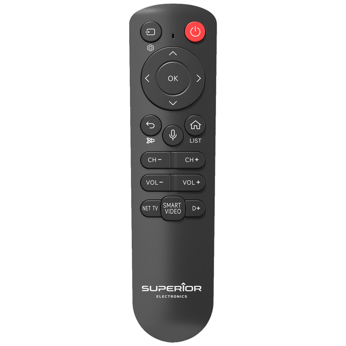 Superior Daljinski upravljač za LG Smart s glasovnim funkcijama, BT - RC LG Voice