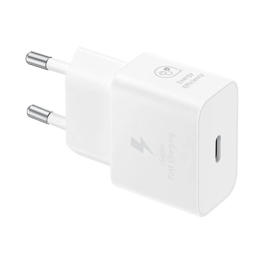 Originalni Samsung GaN super brzi punjač EP-T2510NWEGEU mrežni punjač USB Type C 3A 25W bijeli