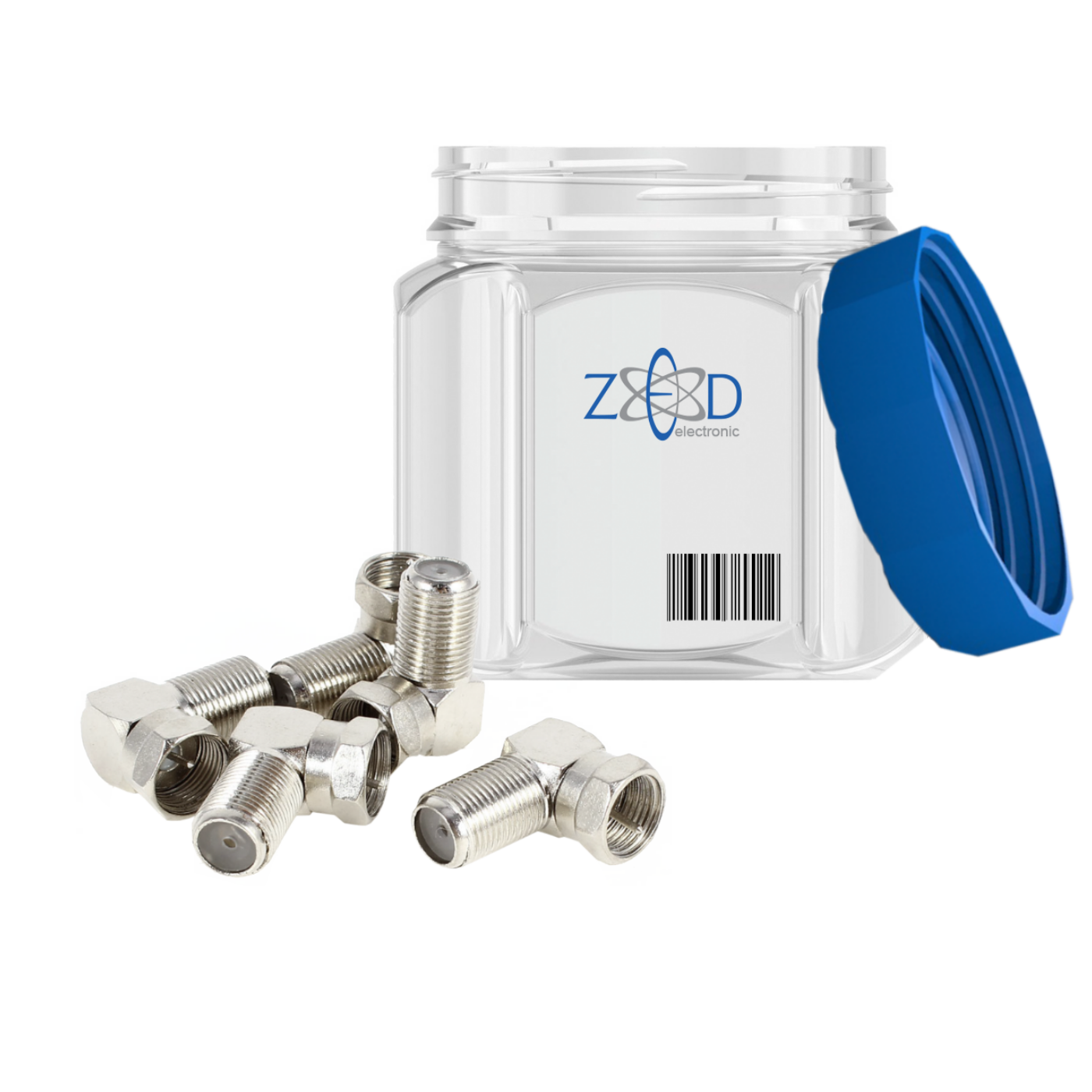 ZED electronic F-Konektor kutni, pakiranje 50 komada - FKK/50