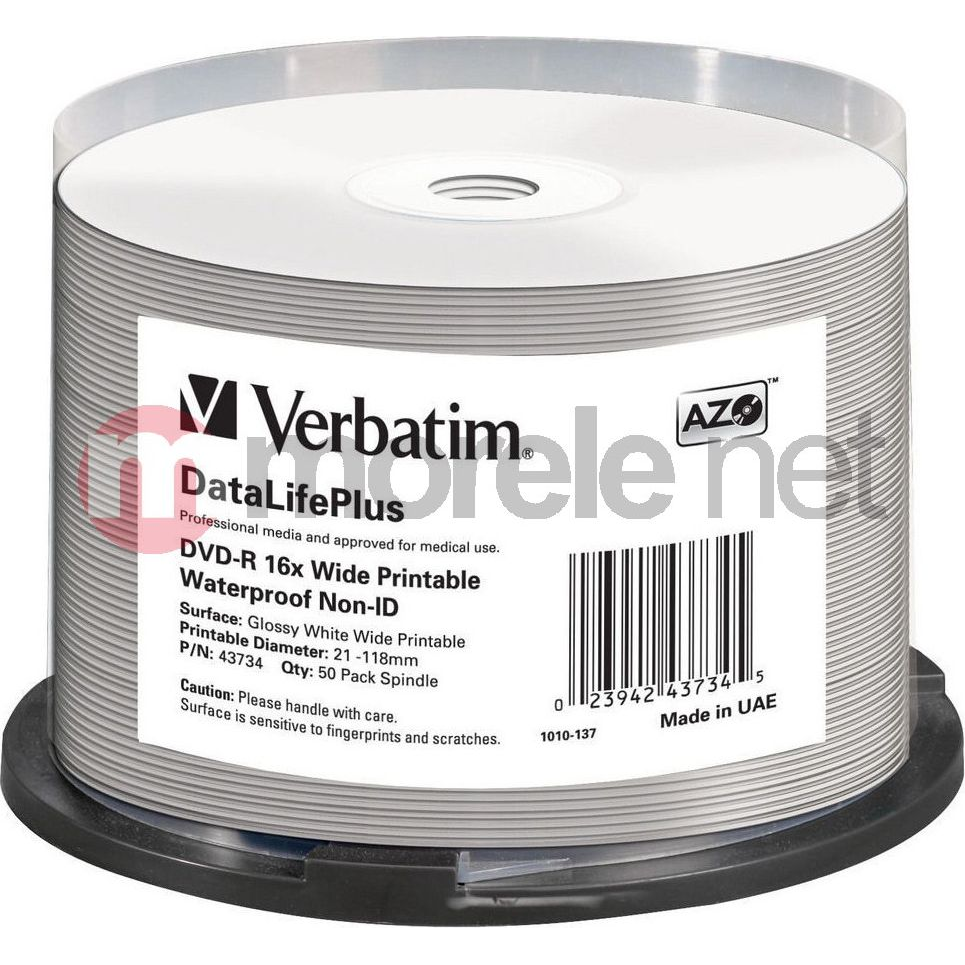 Verbatim DataLifePlus 4,7 GB DVD-R 50 kom