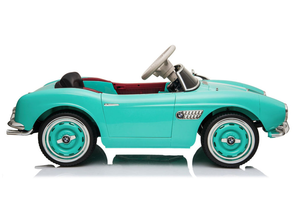Licencirani auto na akumulator BMW Retro SX1938 - svjetlo plavi