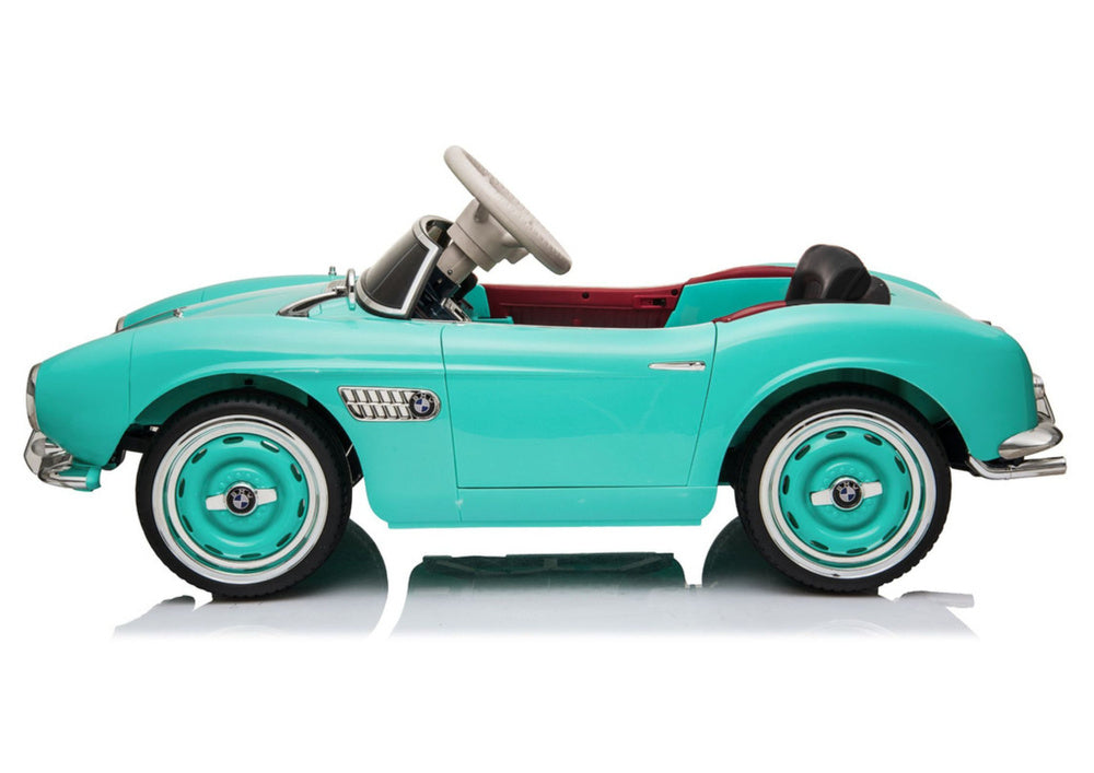 Licencirani auto na akumulator BMW Retro SX1938 - svjetlo plavi