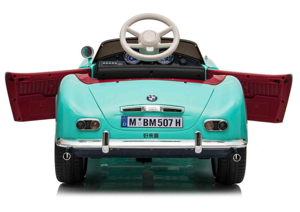 Licencirani auto na akumulator BMW Retro SX1938 - svjetlo plavi
