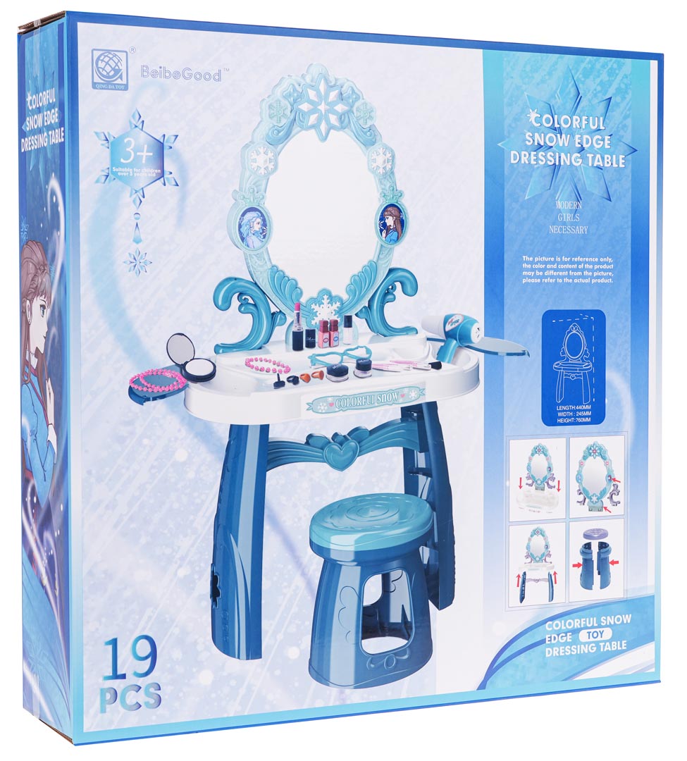 Ice Dressing Table for a Princess + Accessories