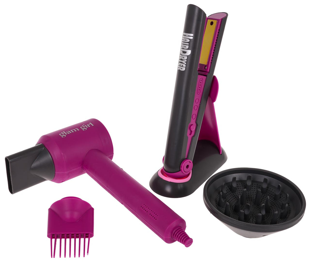 Dječji mali frizerski set MEGA - rozi