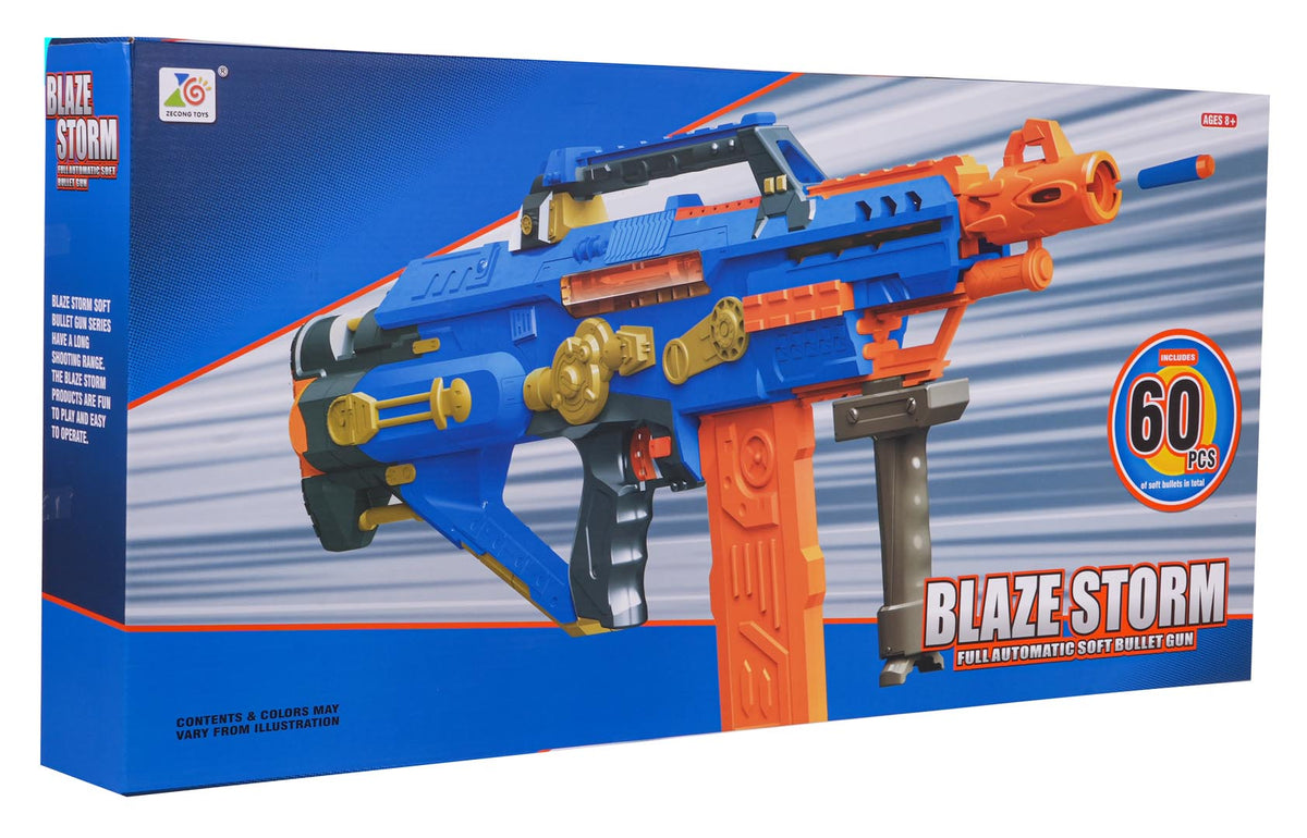 MEGA Blaze Storm Bullet Rifle Blue