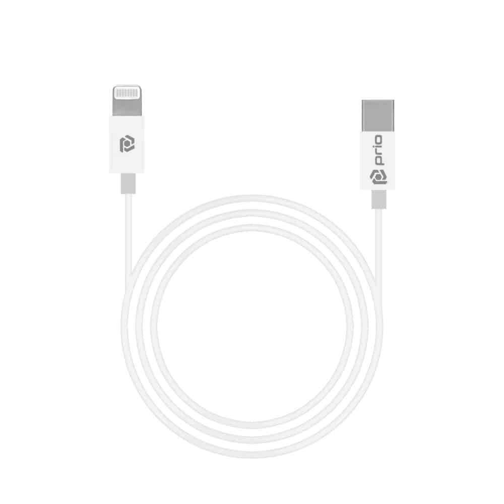 Prio Charge&Sync USB C na Lightning Cable MFi certificiran 1m bijeli