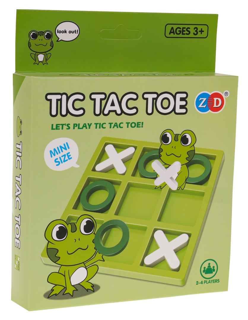 Tic Tac Toe Logic Game MINI Frog Version
