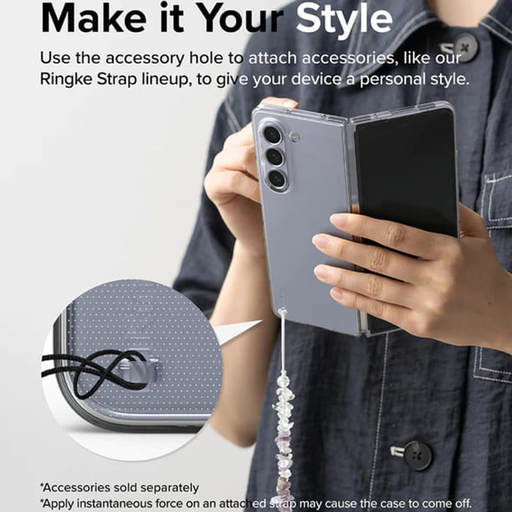 Ringke Slim za Samsung Galaxy Z Fold5 - crna