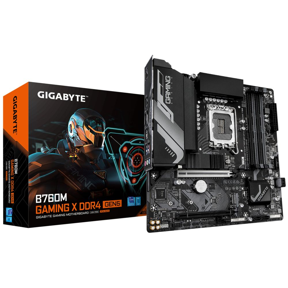 GIGABYTE B760M GAMING X DDR4 GEN5 Intel B760 LGA 1700 Mikro ATX