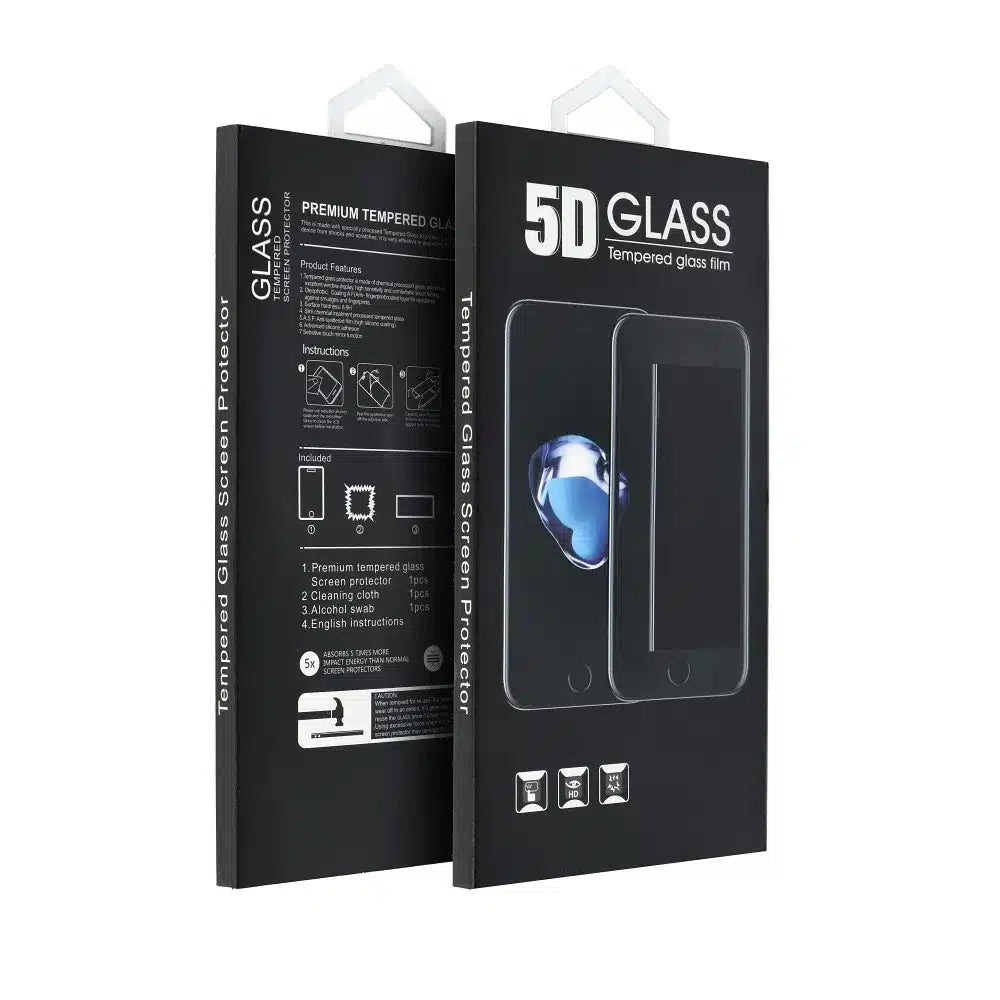 5D Full Glue Tempered Glass – za Samsung Galaxy A51 crno