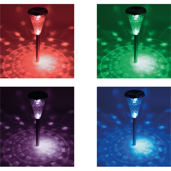 Solarna vrtna LED lampa
