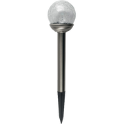 home Solarna vrtna LED lampa, metal/staklo, 200 mAh - MX 812