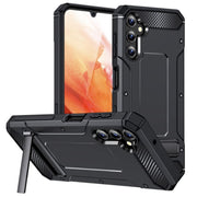 Techsuit – Hybrid Armor Kickstand zaštitna maska za Samsung Galaxy A14 4G / A14 5G – crna