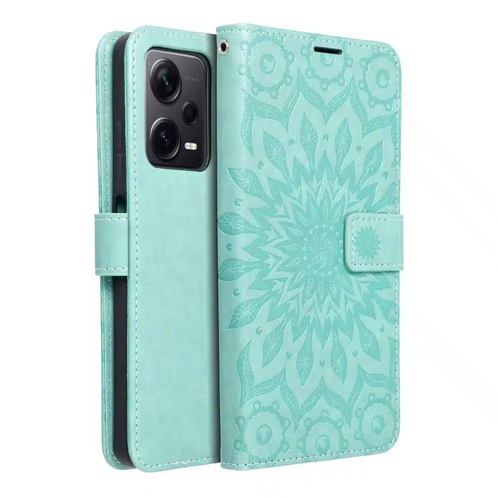 MEZZO Book case preklopna torbica za XIAOMI Redmi NOTE 12 PRO Plus 5G mandala green