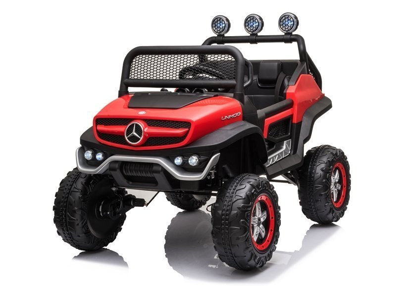 Licencirani auto na akumulator Mercedes Unimog S 4x4 - crveni