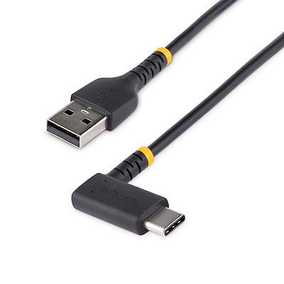 StarTech.com R2ACR-1M-USB-CABLE USB kabel USB 2.0 USB A USB C Crno