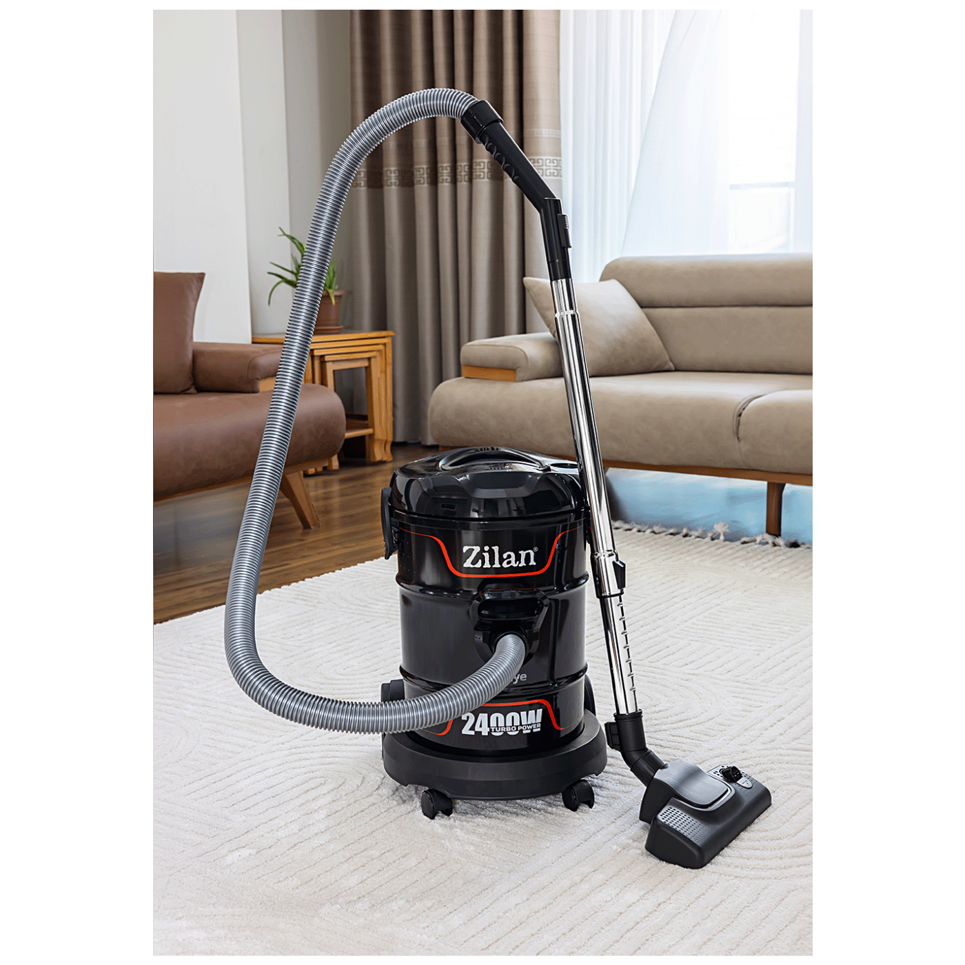 Zilan Usisivač sa metanim kućištem, 2400W - ZLN2006