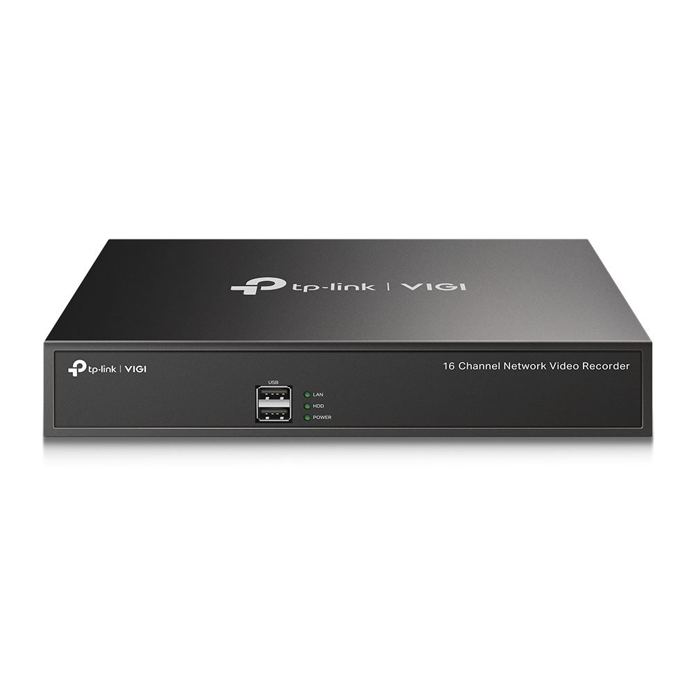 TP-Link VIGI NVR1016H mrežni videosnimač (NVR) Crno