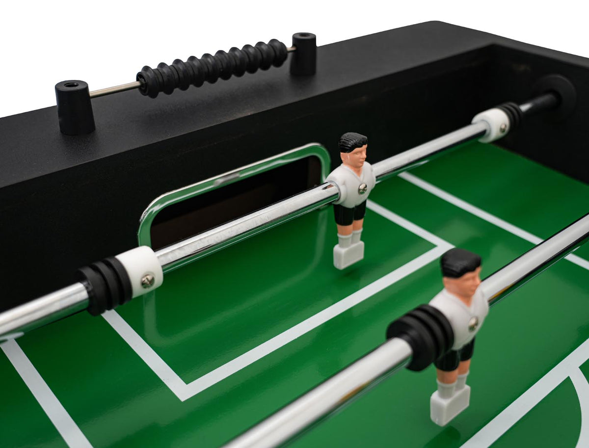 Stol za stolni nogomet Foosball 121 x 61 x 81 - crni