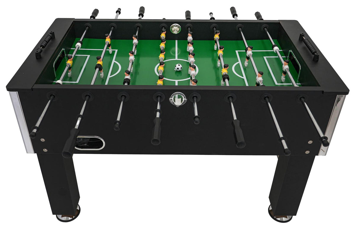 Stol za stolni nogomet Foosball 121 x 61 x 81 - crni
