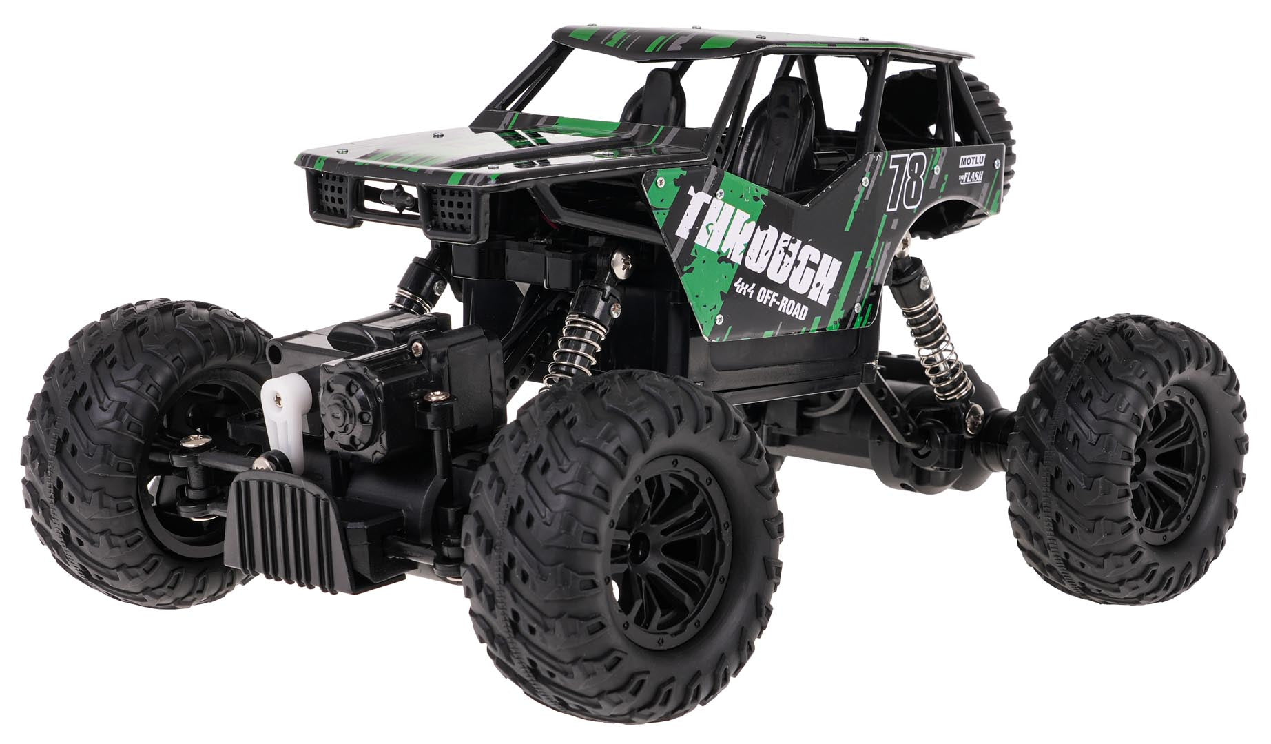 Buggy na daljinsko upravljanje 1:16 Racing 78 R/C - crno/zeleni