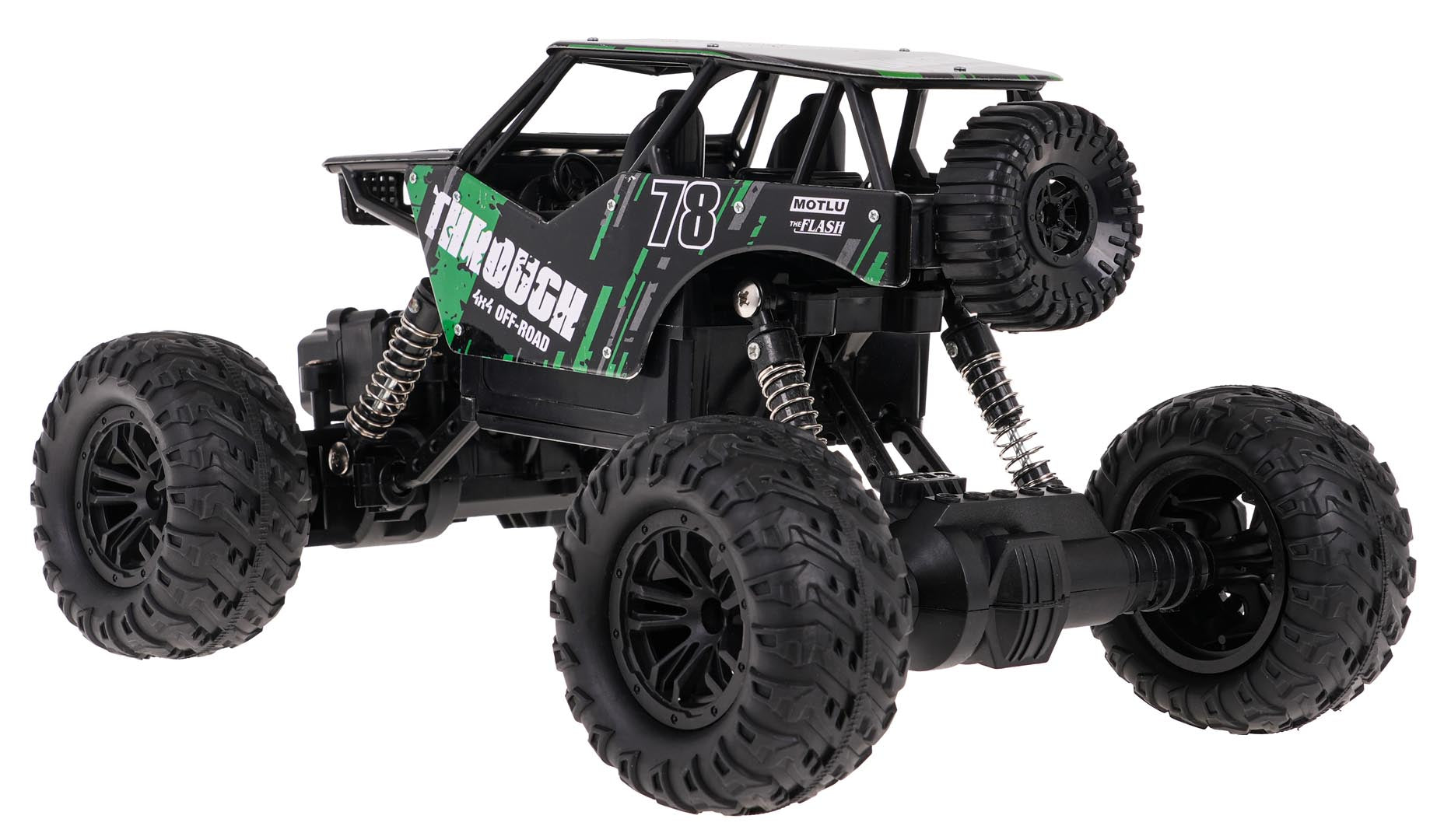 Buggy na daljinsko upravljanje 1:16 Racing 78 R/C - crno/zeleni