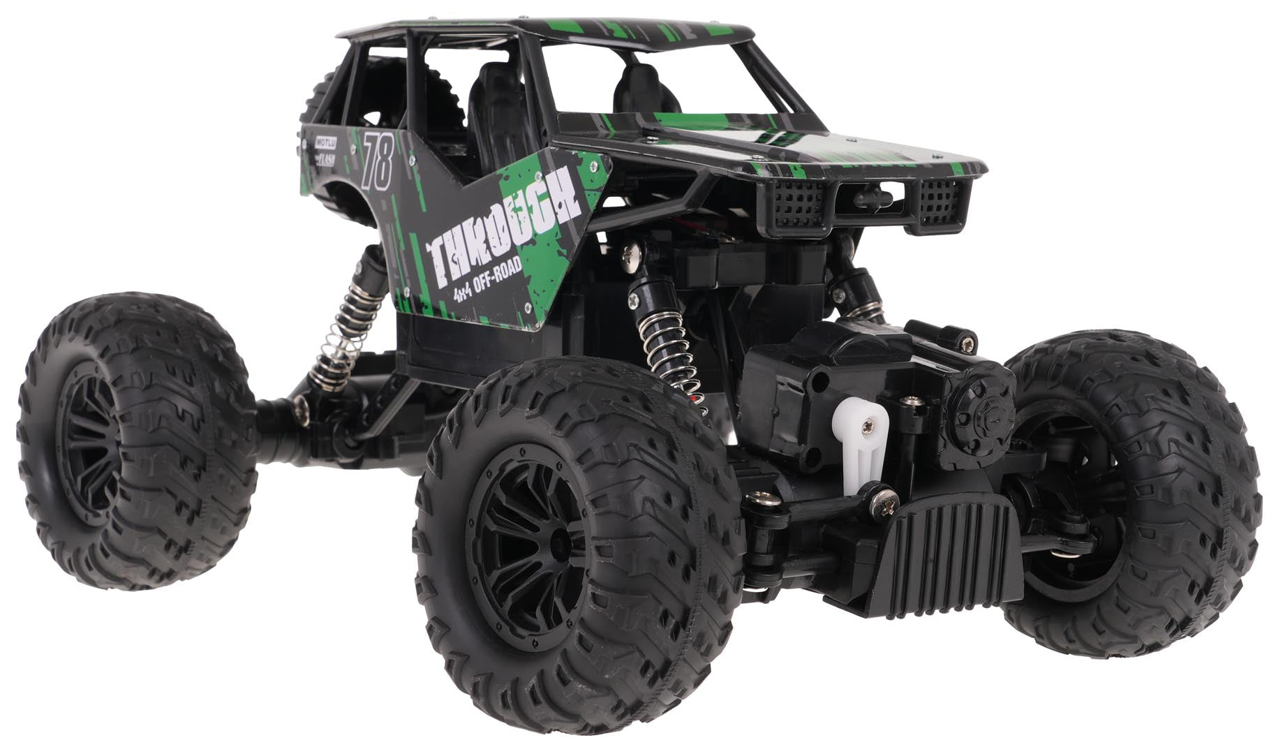 Buggy na daljinsko upravljanje 1:16 Racing 78 R/C - crno/zeleni