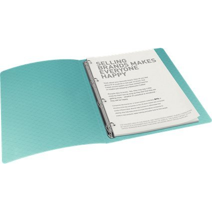Esselte Colour'Ice mapa za dokumente s prstenom A4 Plavo