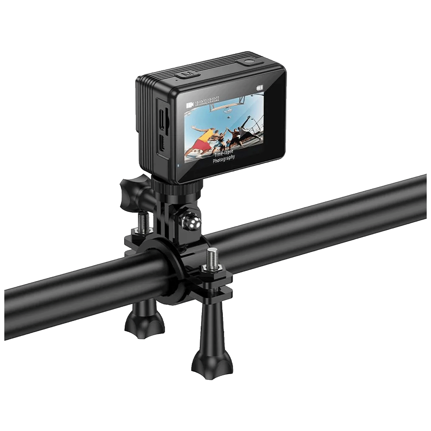 hoco. Sportska kamera, 1.3"/ 2" IPS LCD, 4K UHD, WiFi, microSD - DV101