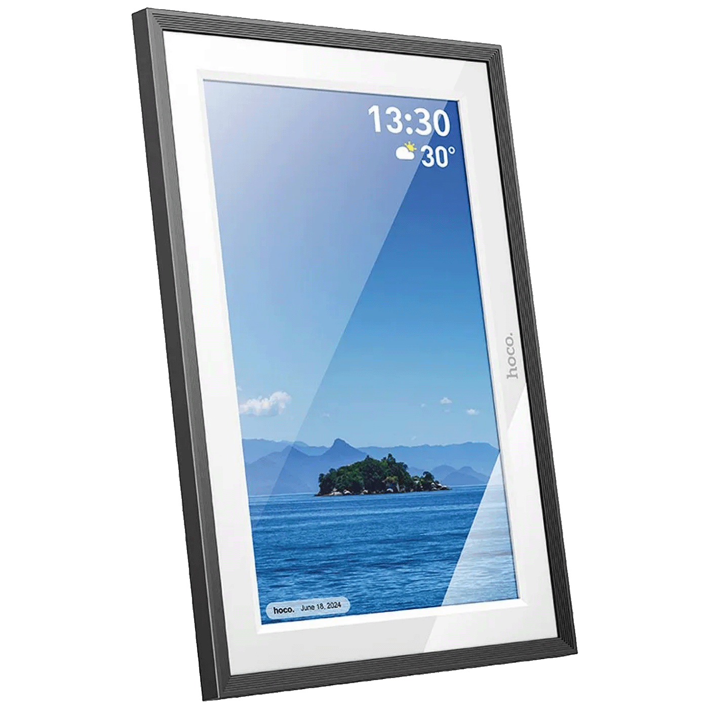 hoco. Digitalni foto okvir 10", LCD touch panelWiFi, microUSB - HI13