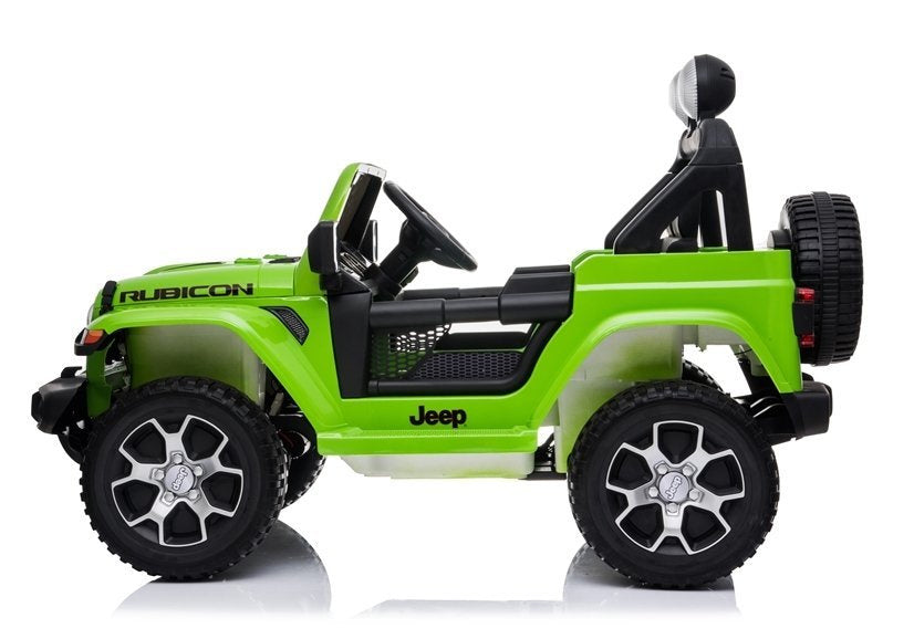Licencirani auto na akumulator Jeep Rubicon 4x4 - zeleni