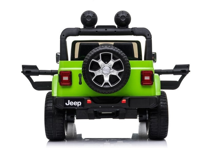 Licencirani auto na akumulator Jeep Rubicon 4x4 - zeleni
