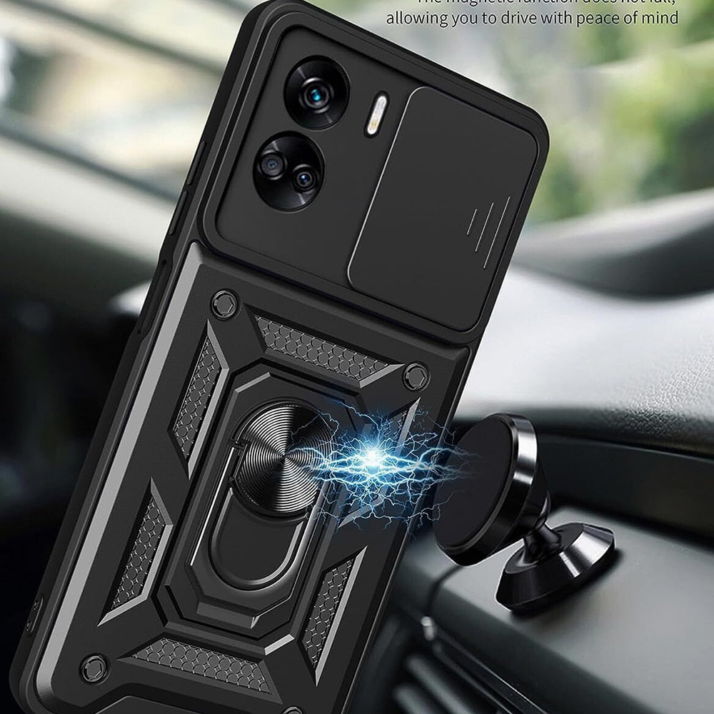 Techsuit – serija CamShield zaštitna maskica za Honor 90 Lite - crna