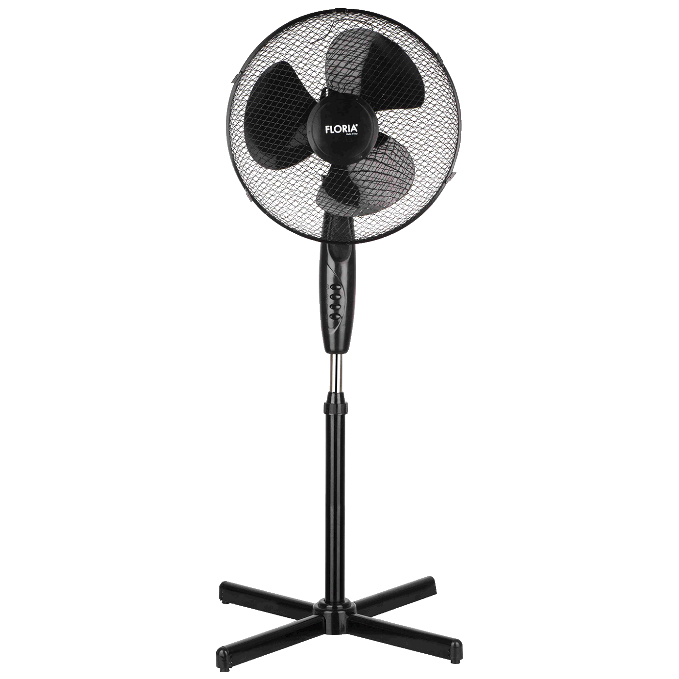 Floria Ventilator sa postoljem, promjer 40 cm, 40 W, crna - ZLN1181