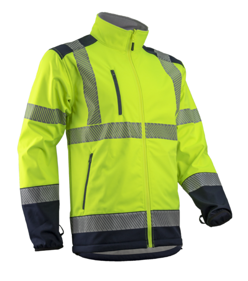 Signalizirajuća Hi-viz jakna KAZAN žuto-plava