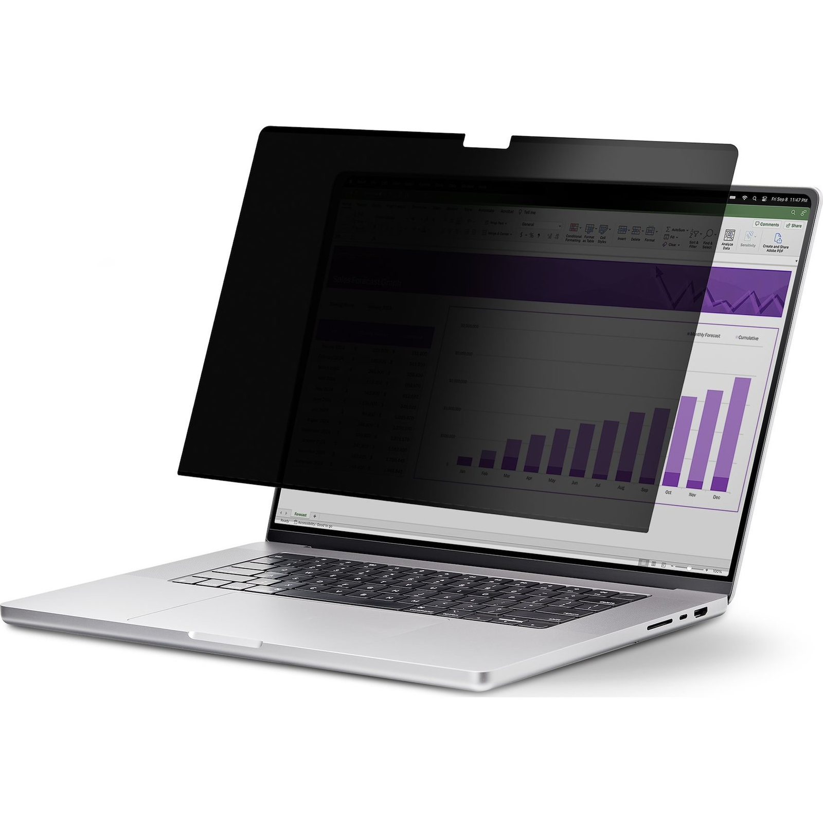 StarTech.com 156T6-PRIVACY-SCREEN filtar za zaštitu privatnosti zaslona 39,6 cm (15.6") Prijenosno računalo Filtar za zaštitu privatnosti bez okvira
