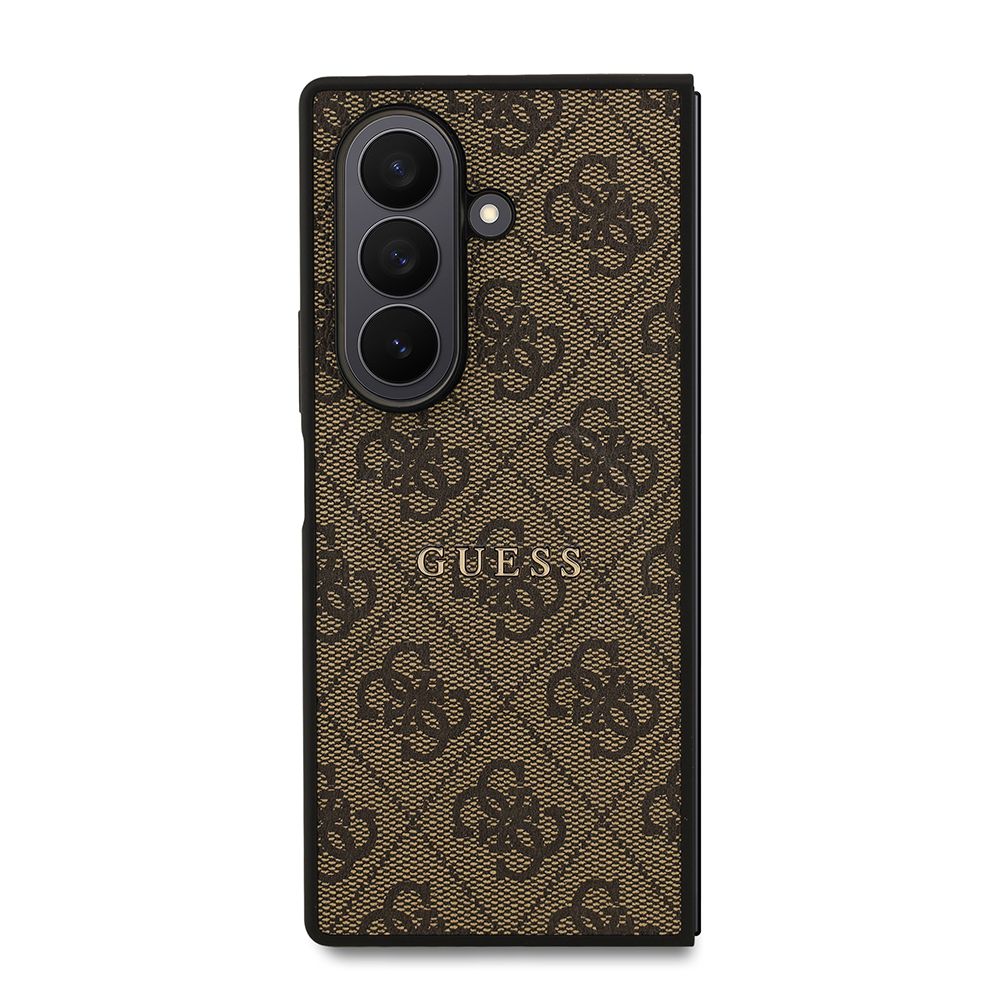 GUESS maskica za SAMSUNG GALAXY Z Fold7 (magnetska 4G PU s klasičnim kućištem) smeđa