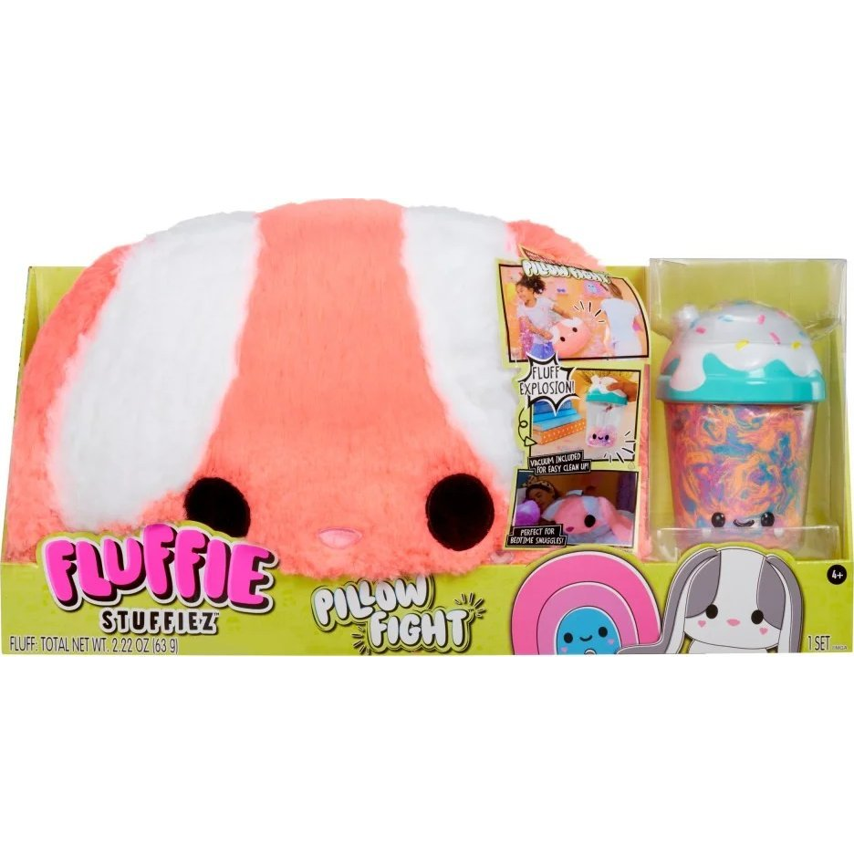 MGA Entertainment Fluffie Stuffiez Pillow Fight- Bunny