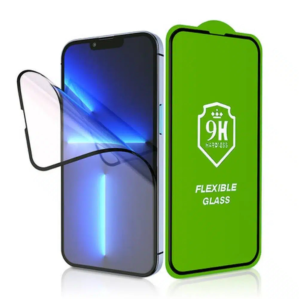 Bestsuit Flexible 5D Full Glue hibridno staklo za Samsung Galaxy A22 5G crno