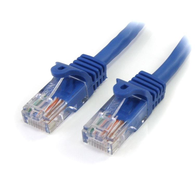 StarTech.com 45PAT3MBL kabel za umrežavanje Plavo 3 m Cat5e U/UTP (UTP)