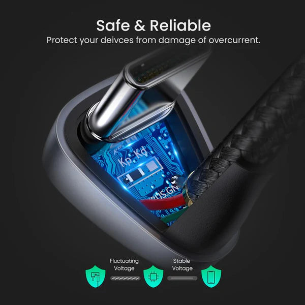 Ugreen USB C kabel za brzo punjenje u obliku slova U